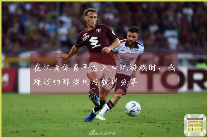 在江南体育平台入口玩游戏时，我踩过的那些坑与教训分享